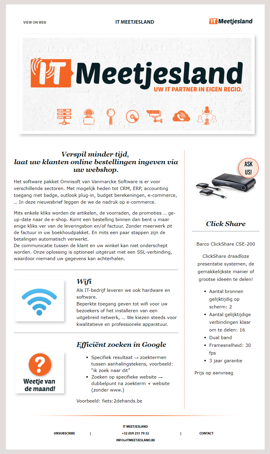 Nieuwsbrief augustus